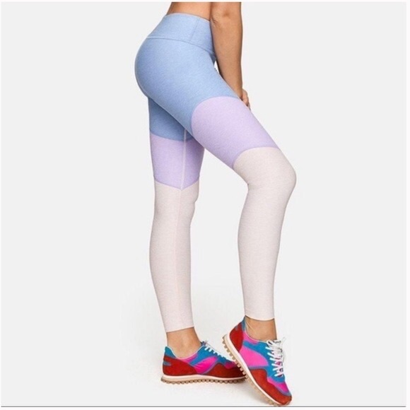 Outdoor Voices 7/8 Springs Leggings Tights Lilac Lavender Dahlia purple pink - Picture 2 of 9